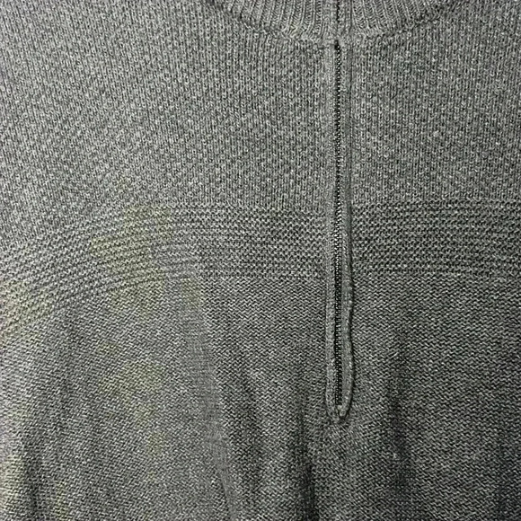 FLAG & ANTHEM Charoal Gray Quarter Zip Pullover - Picture 2 of 6